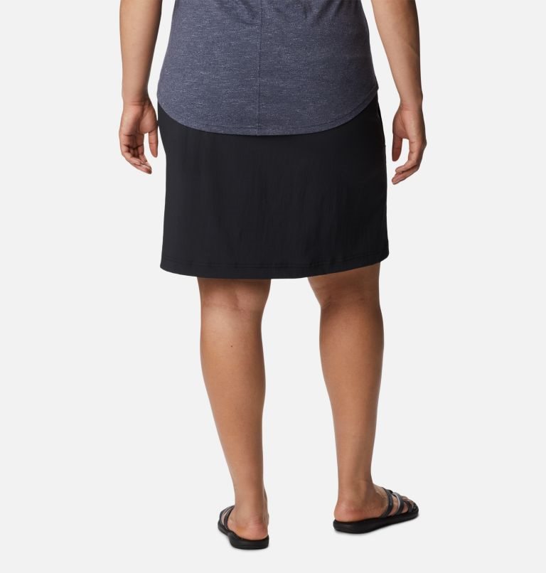 Women's Columbia On The Go Skorts Black | Plus Size CA-AL356